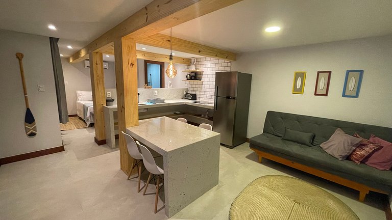 Loft novo e moderno em Morro de Sao Paulo